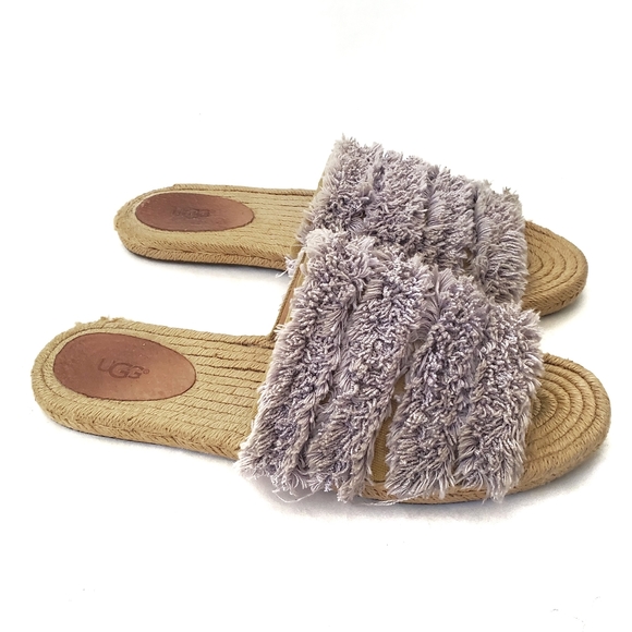UGG Shoes - UGG | Edith Yarn "Carpet" Slide Sandals Lavender